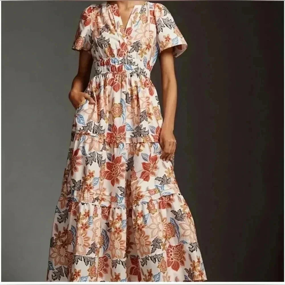 Anthropologie Somerset Maxi Dress